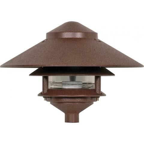 1-Light 2 Louver Pagoda Large Hood