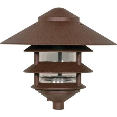1-Light 3 Louver Pagoda Large Hood