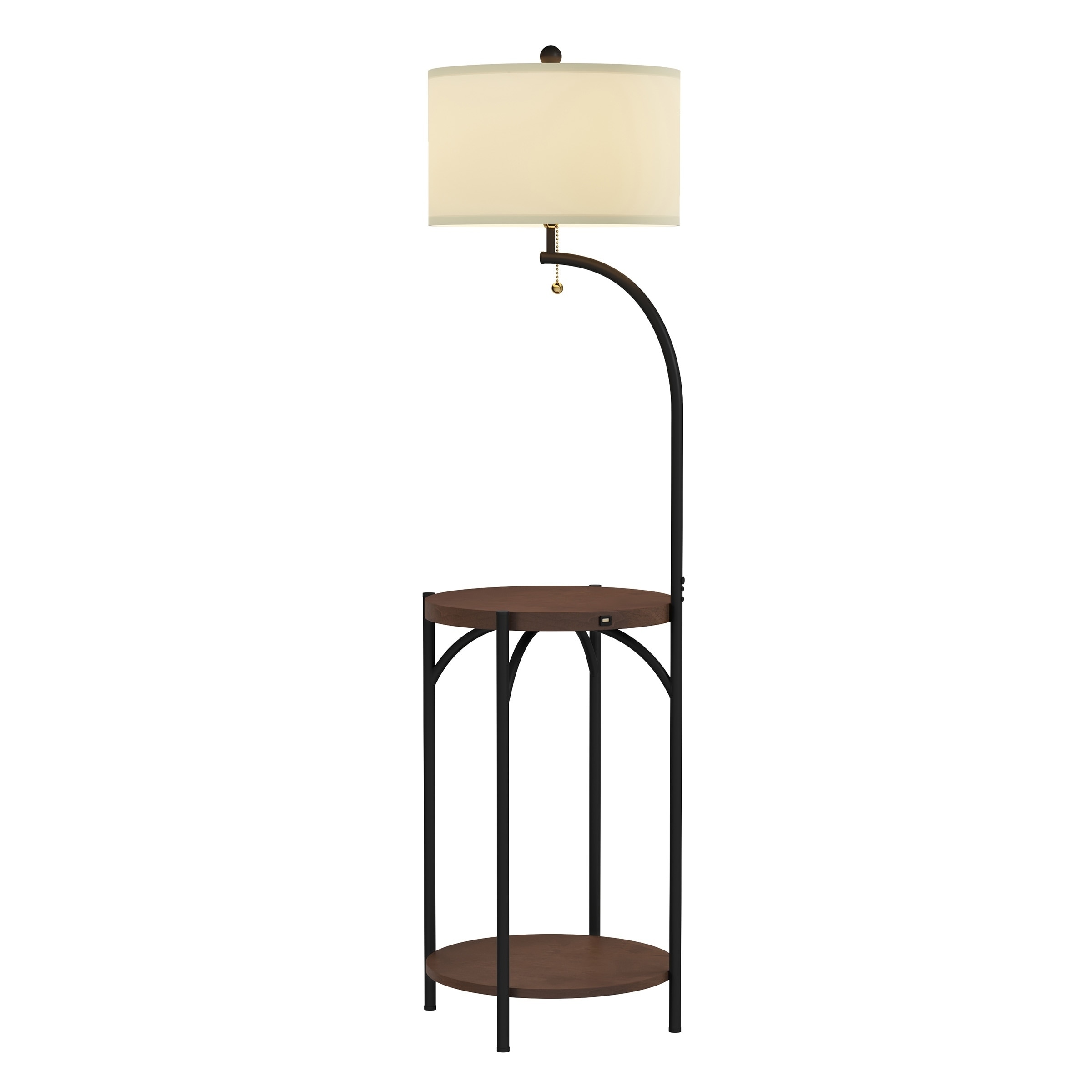rustic modern floor lamp