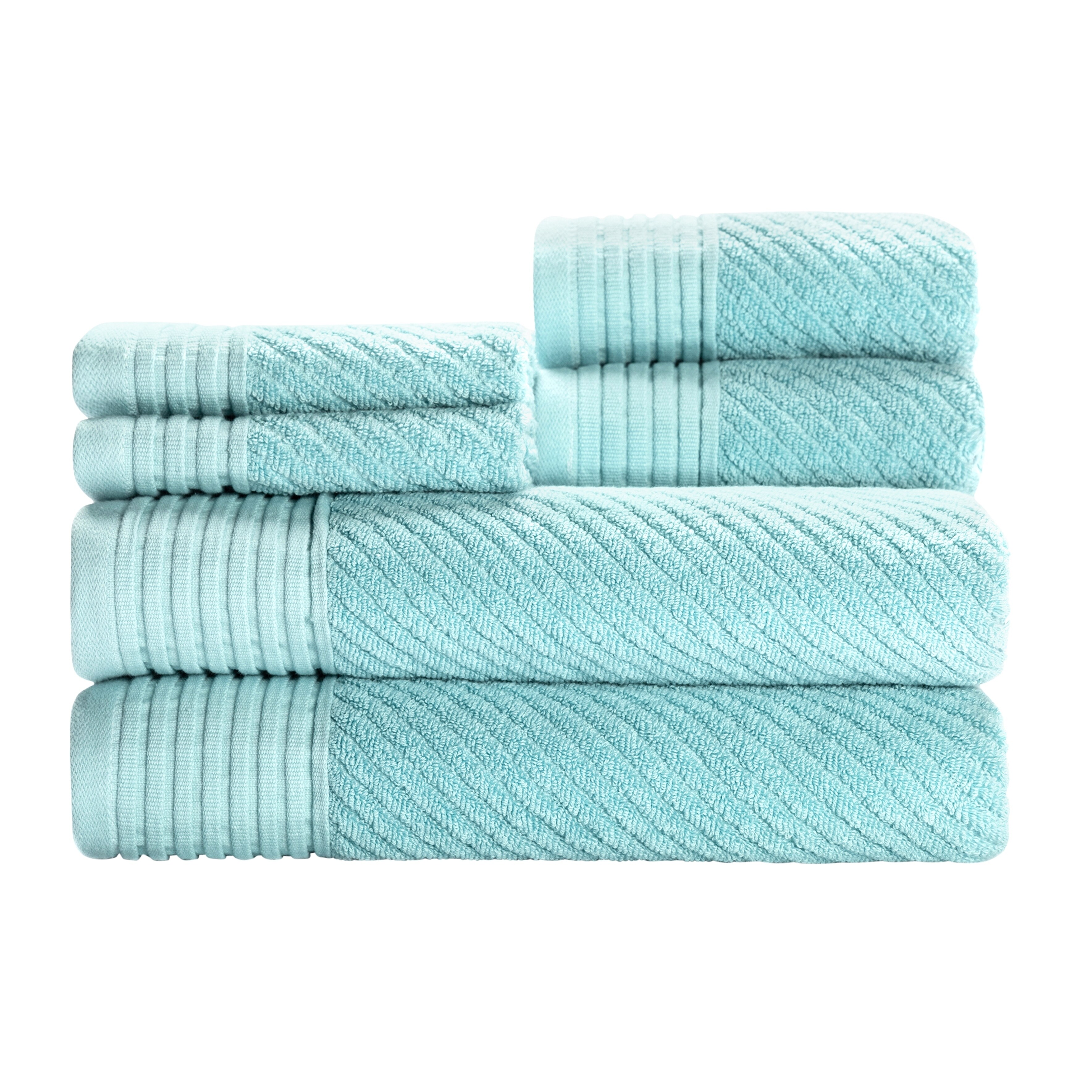 turquoise towel set