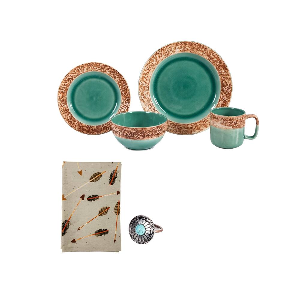 Lifestyle Dinnerware Wyatt 27 Piece Set