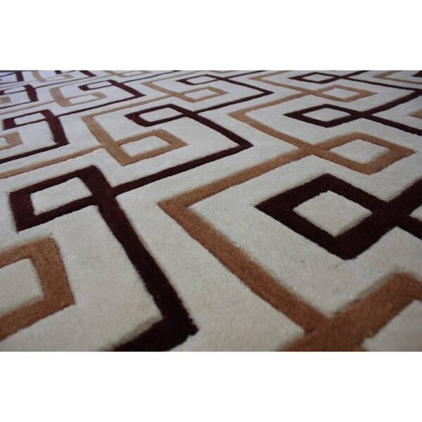 Shop Beige Brown Copper Color Area Rug 5 X 7 White Brown Rugs For Sale 5 X 7 Big Overstock 28504084