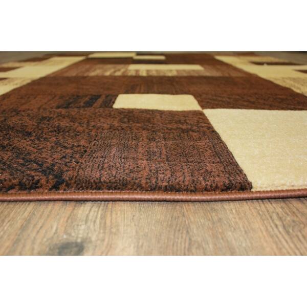 Shop Black Friday Deals On Multicolor Brown Beige And Black Runner Rug 5 X 7 Brown Black Rugs For Sale Big 5 3 X 7 6 Overstock 28504250