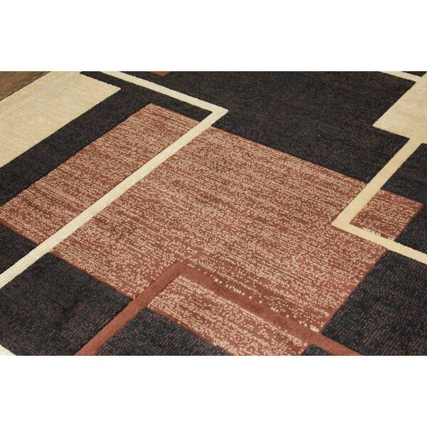 Shop Multicolor Black Brown And Beige Runner Rug 5 X 7 Brown Black Rugs For Sale Big 5 3 X 7 6 On Sale Overstock 28504285