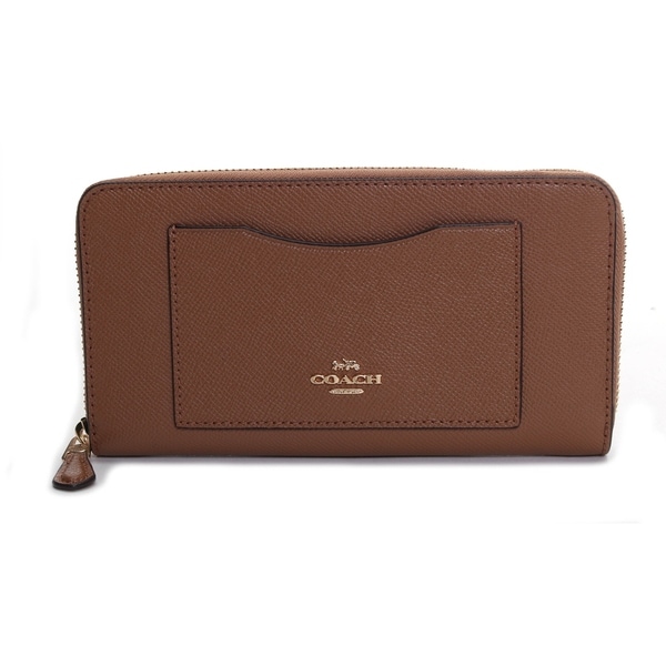 leather coach wallet