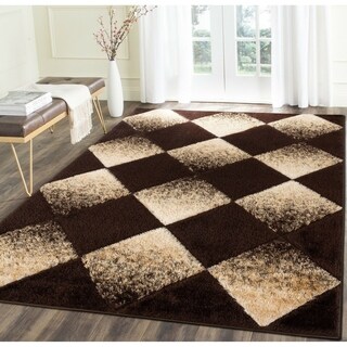 Strick Boltonstrick Bolton Cambio Shag Diamond Area Rug 8 X 10 Brown Dailymail