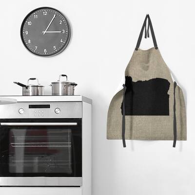 Oregon Silhouette Apron - 27 x 30