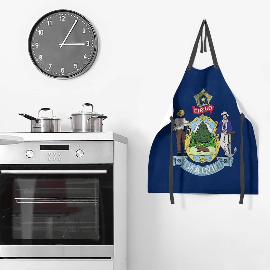 Maine Flag Apron - 27 x 30