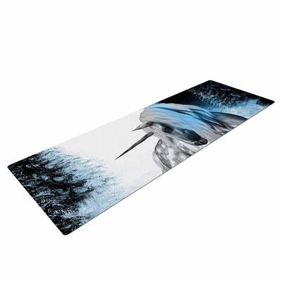 Fotios Pavlopoulos "Winter Dreams" Yoga Mat - Blue
