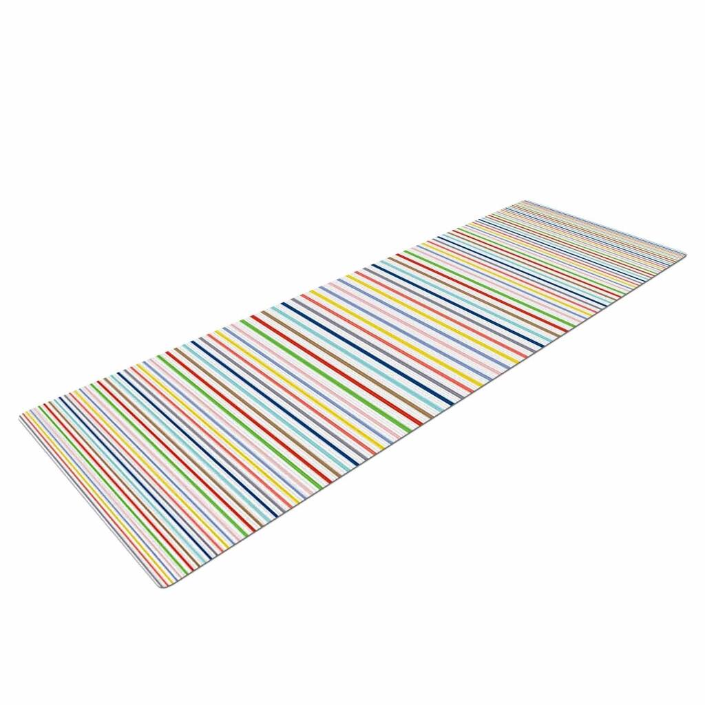 Trebam "Pruge" Pastel Multicolor Yoga Mat - Multi