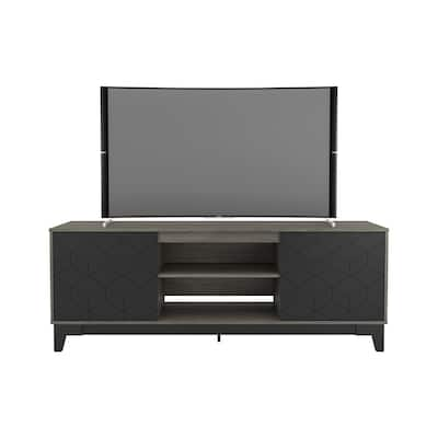 Nexera Hexagon 72-inch TV Stand