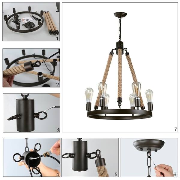 Shop The Gray Barn Flying Turtle Wagon Wheel Farmhouse Chandelier