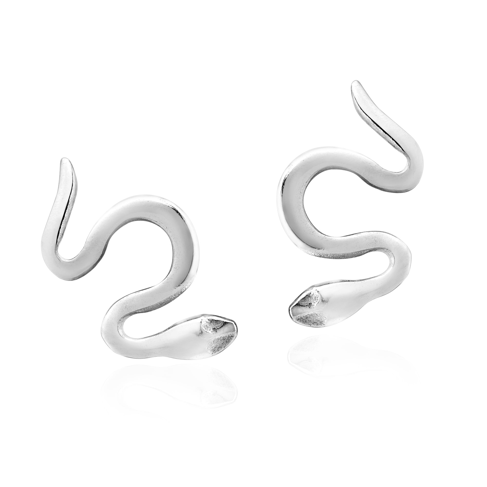 snake earrings studs