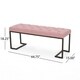 Galileo Modern Fabric Bench by Christopher Knight Home - Thumbnail 4