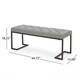 Galileo Modern Fabric Bench by Christopher Knight Home - Thumbnail 0