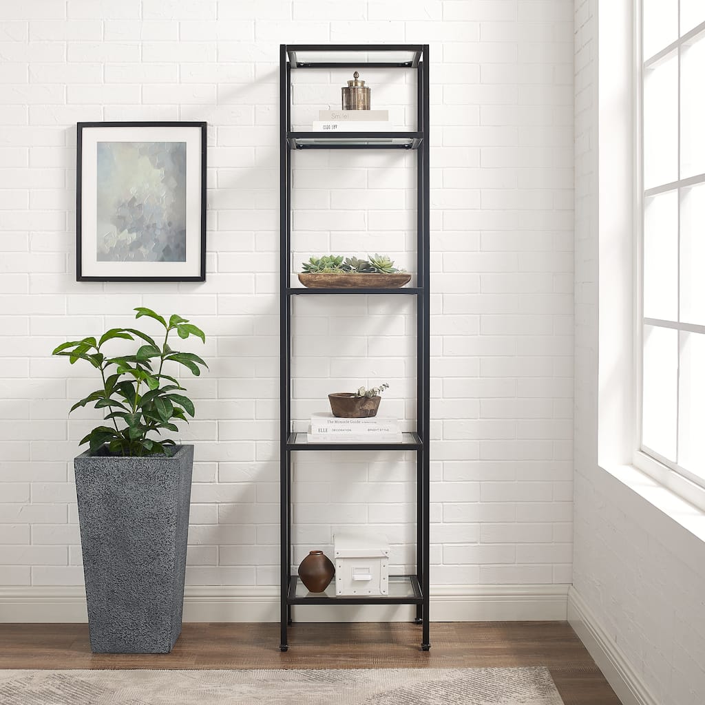 Crosley Aimee Oil-rubbed Bronze Narrow Etagere