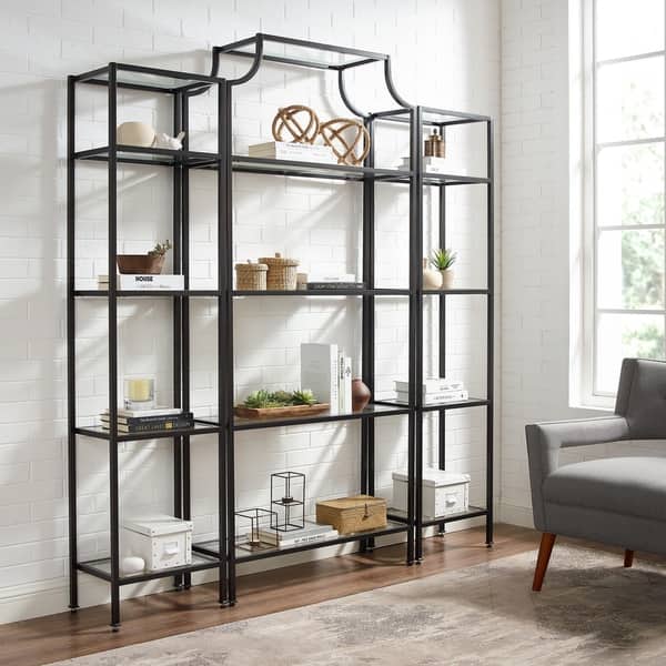 Shop Aimee 3pc Etagere Set Oil Rubbed Bronze Overstock 28516003