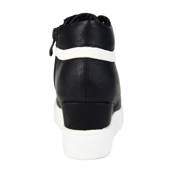 journee collection journee collection clara women's wedge sneakers