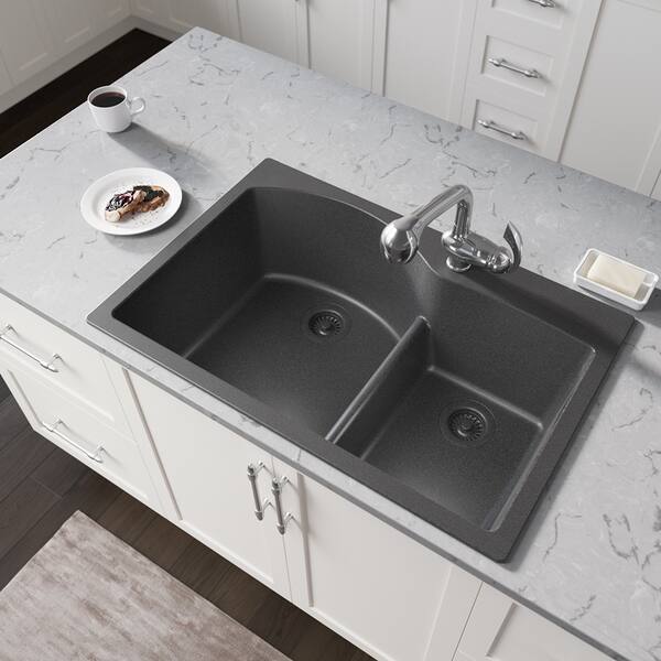 Elkay Elgu13322 Quartz Classic 33 Kitchen Sink Qualitybath Com