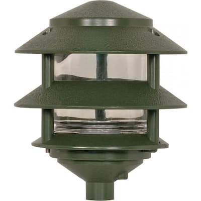 1 Light 2-Louver Pagoda Small Hood