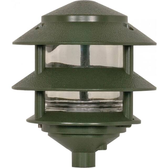 1 Light 2-Louver Pagoda Small Hood