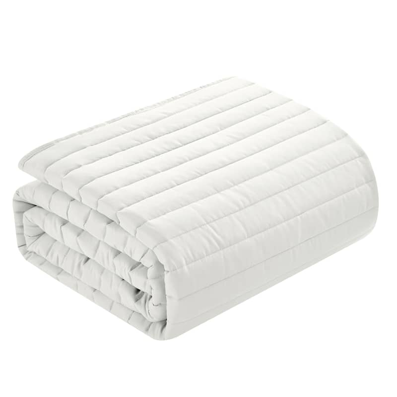 Rita Solid Reversible Quilt Set