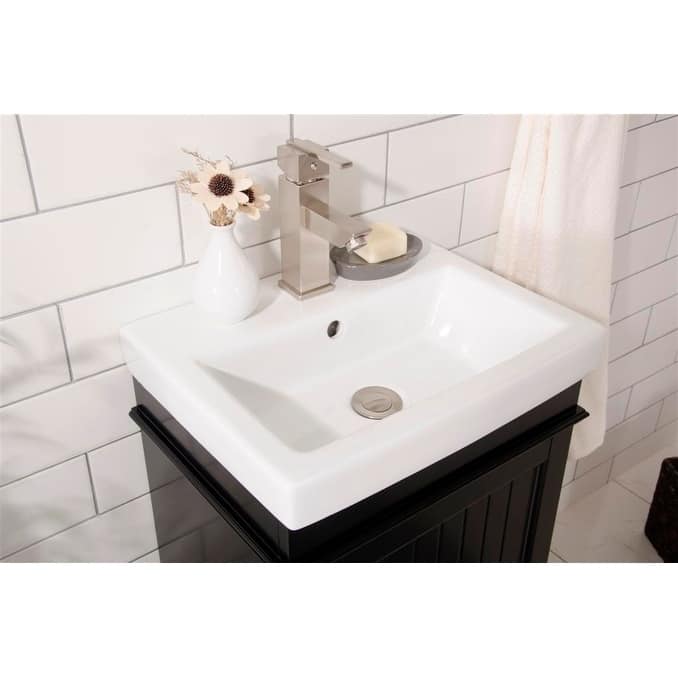 Legion Furniture 18" ESPRESSO SINK VANITY