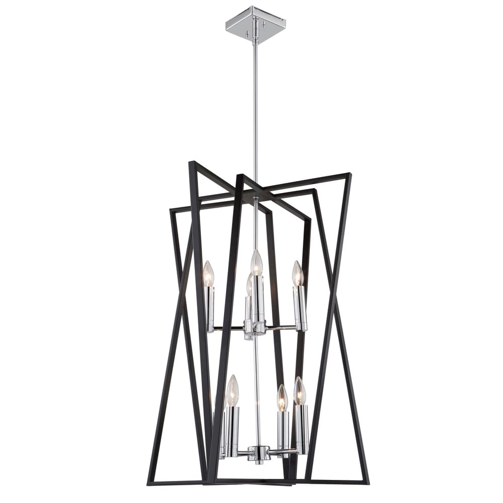 Artcraft Lighting AC10771CH 6 Light Modern Elegance Chrome Chandelier Artcraft Lighting AC10771CH 6 Light Modern Elegance Chrome Chandelier