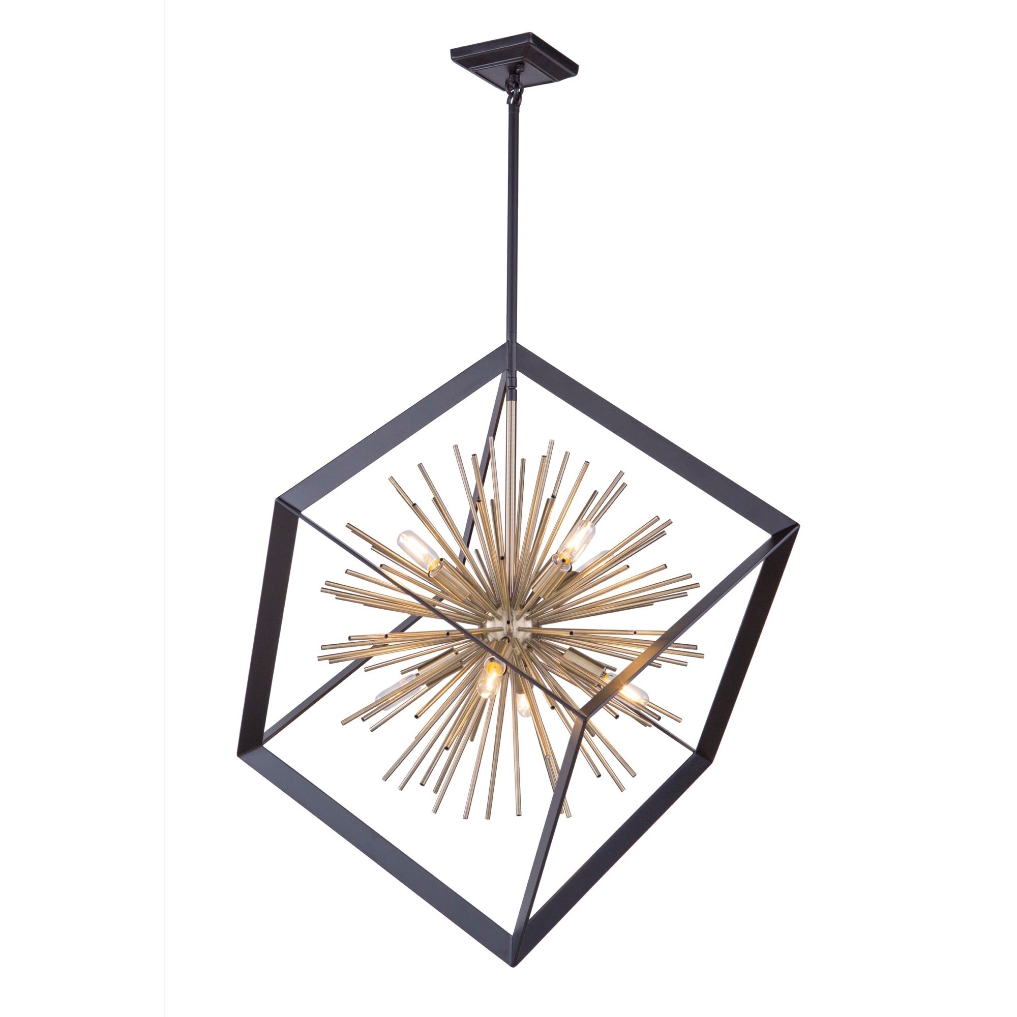 Sunburst  AC11440 Chandelier - Chandeliers For Bedrooms by Overstock.com