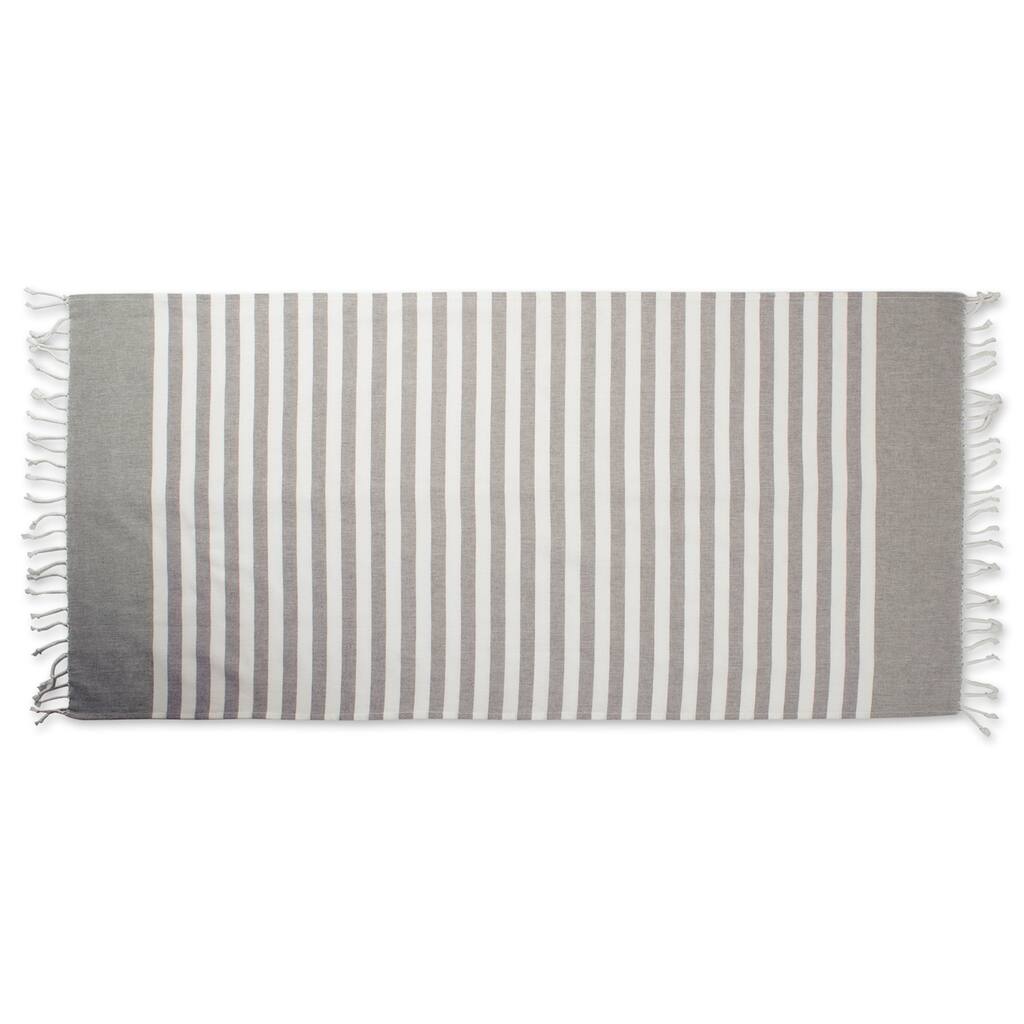 Porch & Den Ridgemoor Striped Fouta Towel