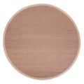 Hand-woven Sisal Beige Rug (8' Round) - 8' x 8'
