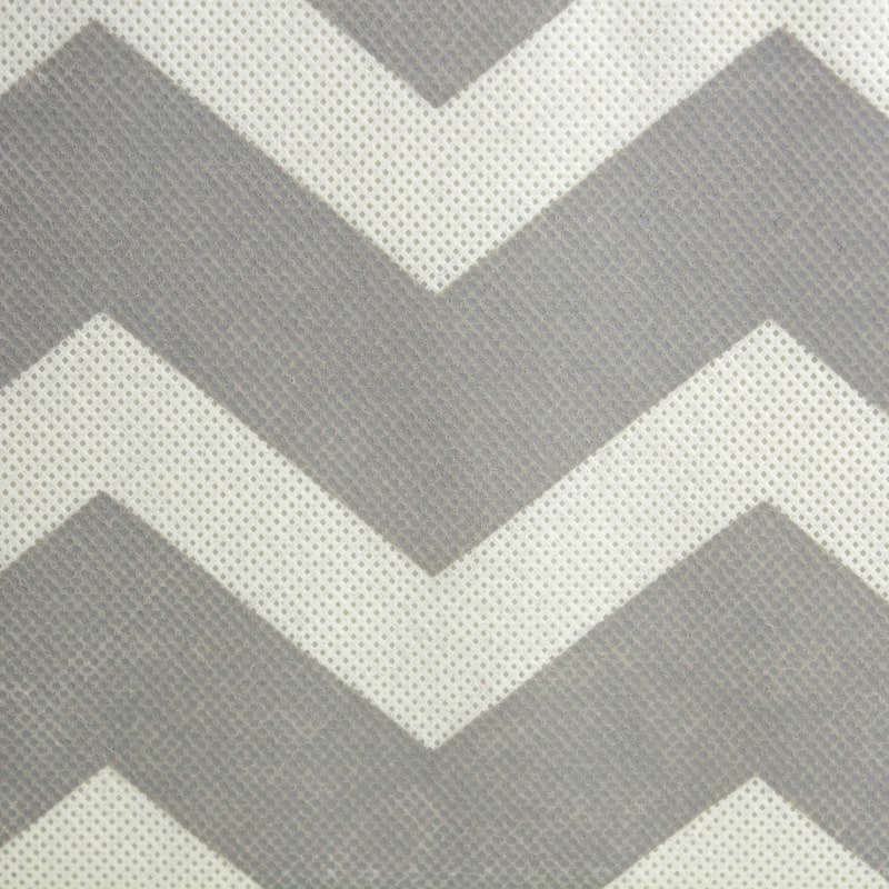 DII Nonwoven Polyester Bin Chevron (Set of 2)
