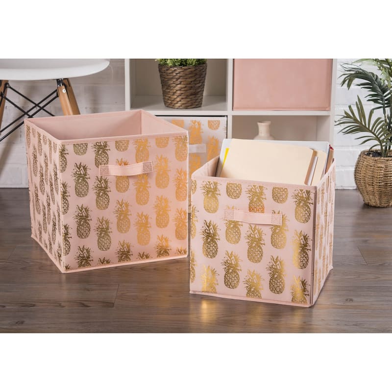DII Nonwoven Polyester Cube Pineapple