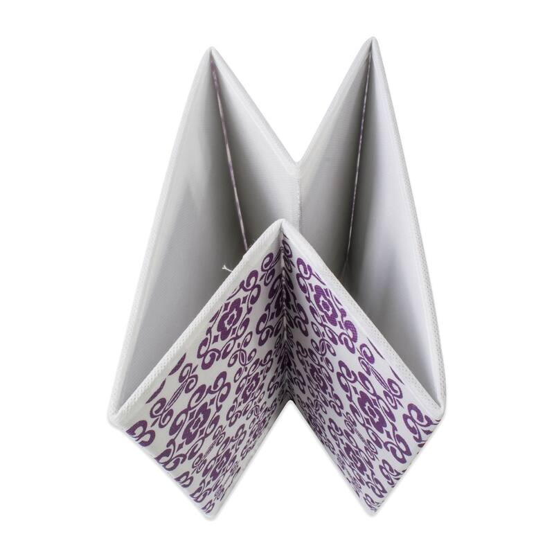 DII Nonwoven Polyester Cube Scroll (Set of 2)
