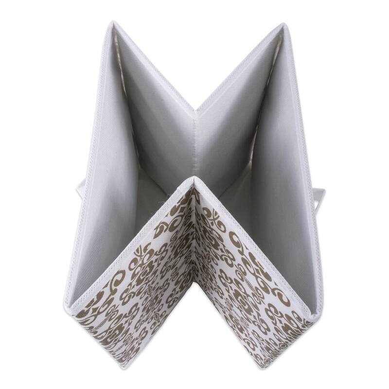 DII Nonwoven Polyester Cube Scroll (Set of 2)