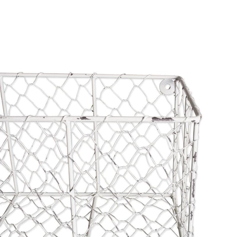DII Wall Mount Chicken Wire Basket(Set of 2) Small