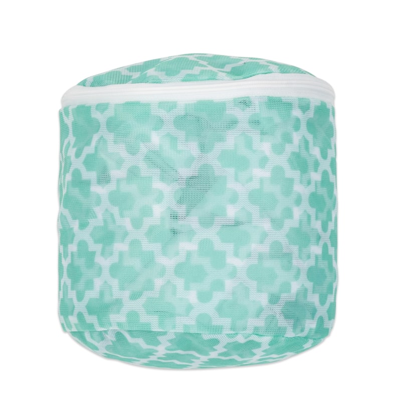 DII Aqua Lattice Set D Mesh Laundry Bag (Set of 6)