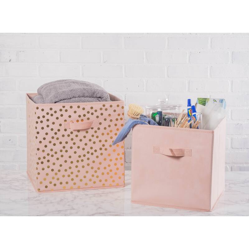 Porch & Den Ridgepath Nonwoven Polypropylene Storage Cube Set