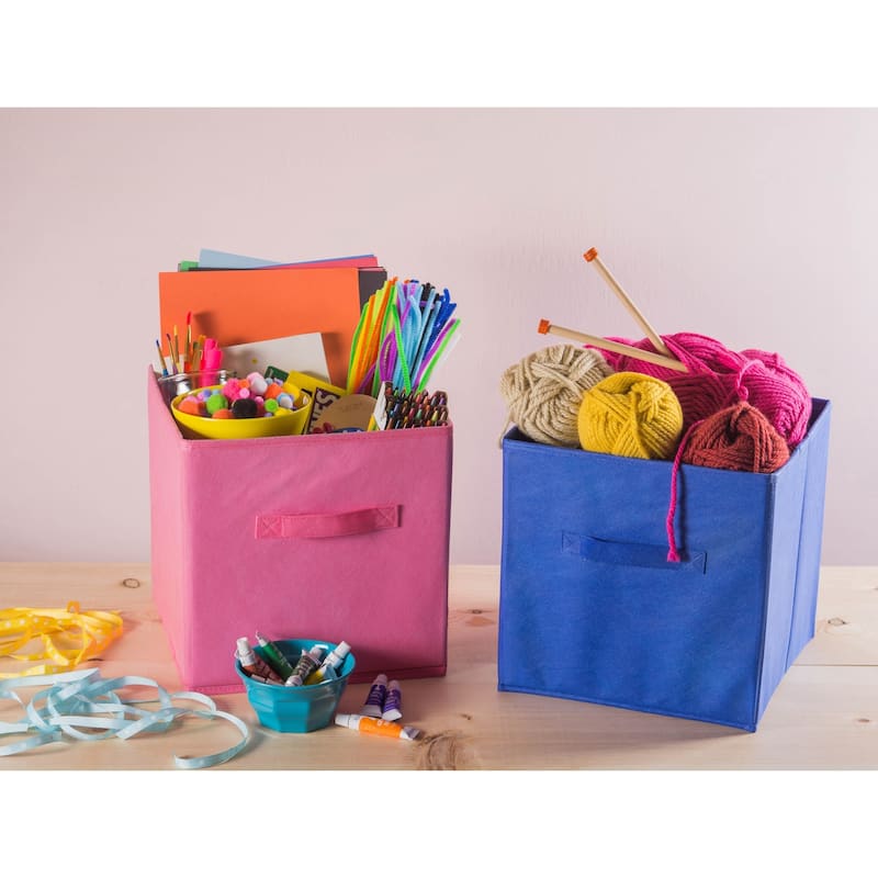 Porch & Den Ridgepath Nonwoven Polypropylene Storage Cube Set