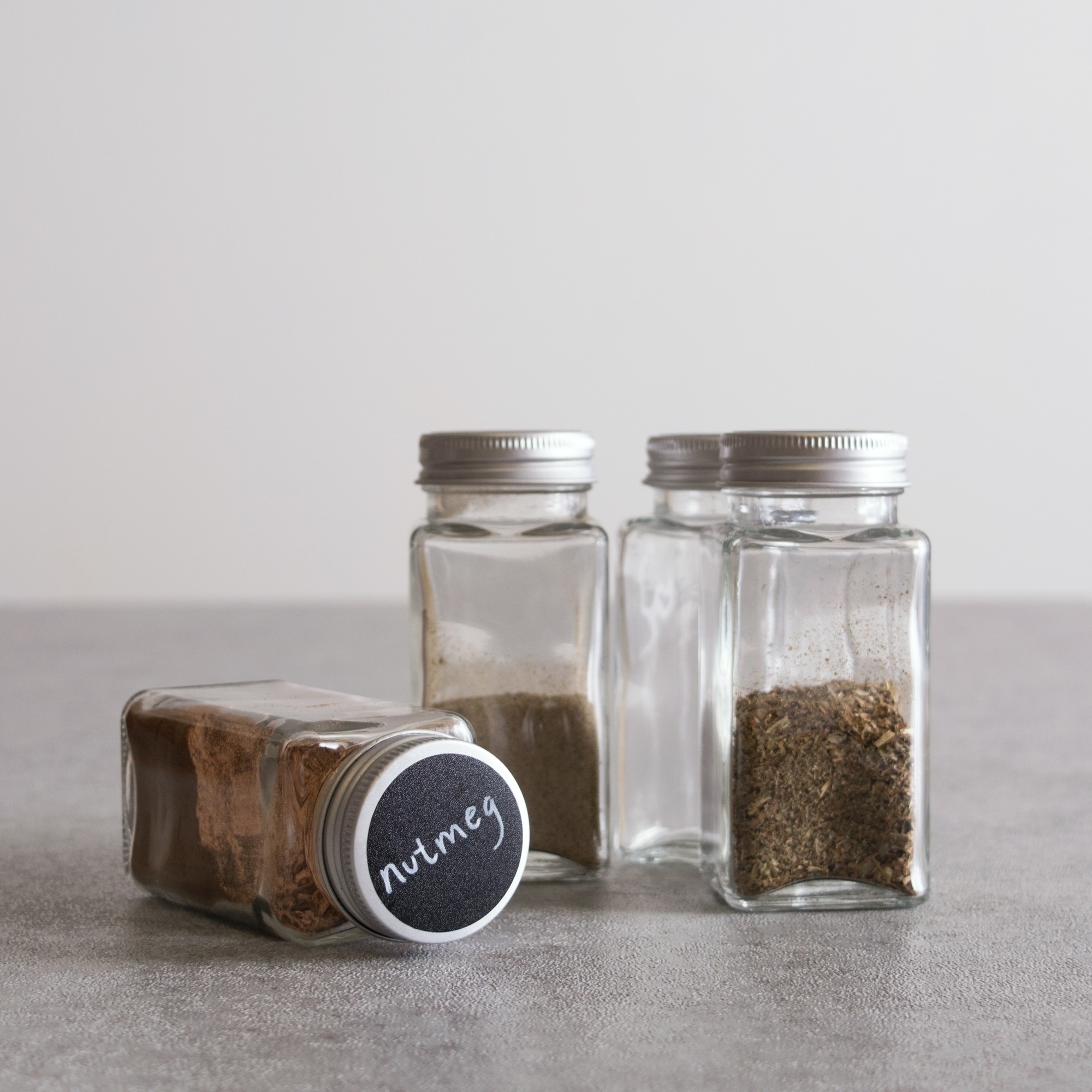 12-Piece Spice Jar Set With Chalkboard Labels – DII Home Store