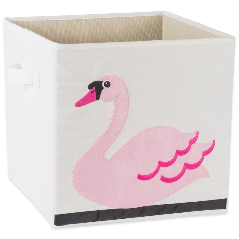 DII Penguin Storage Cube - Swan