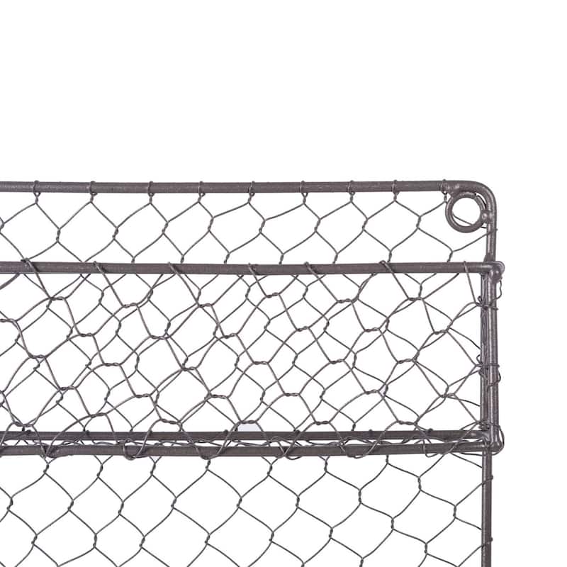 DII 4 Tier Chicken Wire Spice Rack