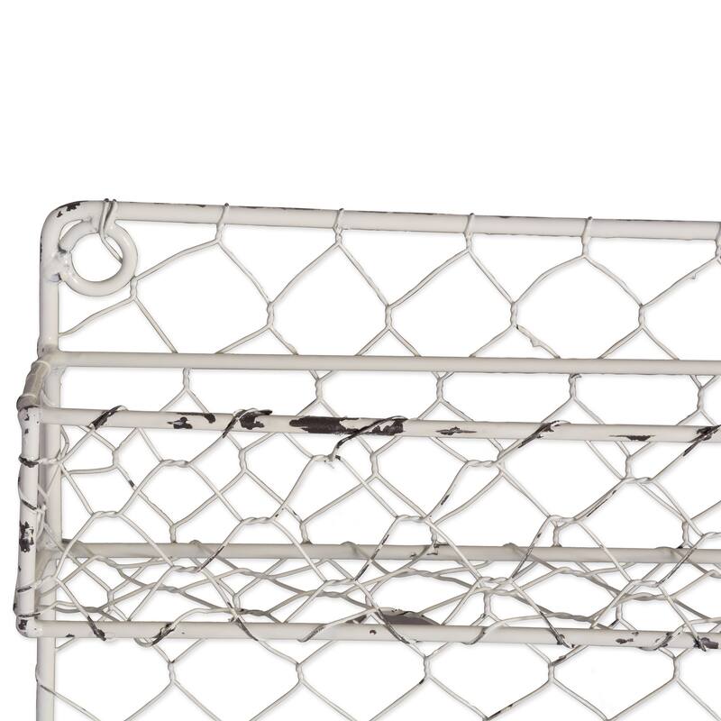 DII 4 Tier Chicken Wire Spice Rack