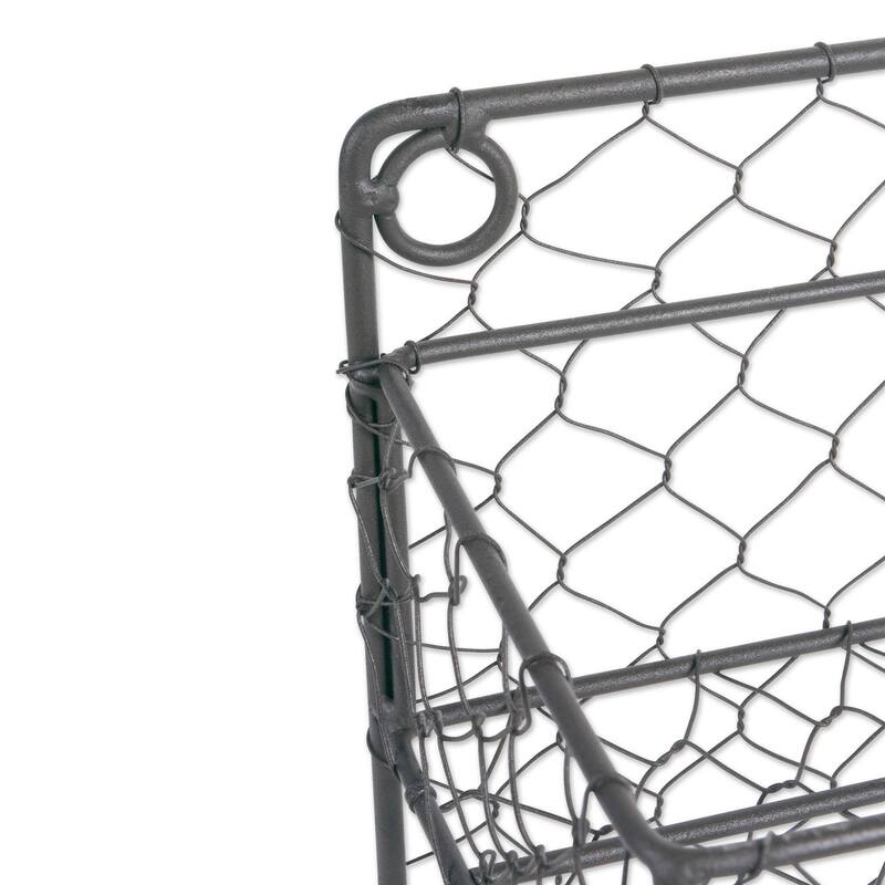 DII 4 Tier Chicken Wire Spice Rack