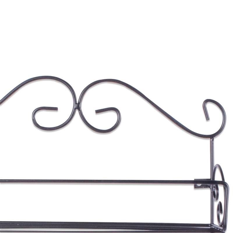 DII 4 Tier Chicken Wire Spice Rack