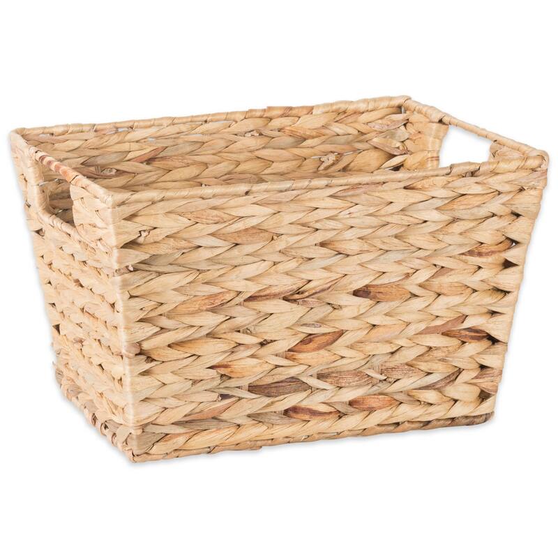Porch & Den Ridgeview Water Hyacinth Basket (Set of 5)