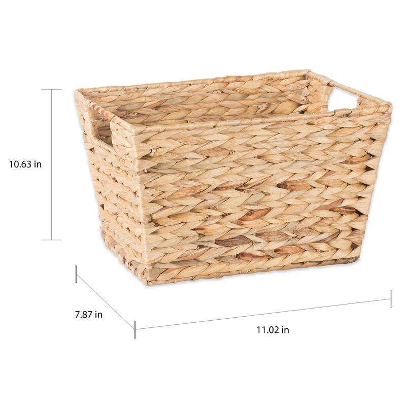 Porch & Den Ridgeview Water Hyacinth Basket (Set of 5)