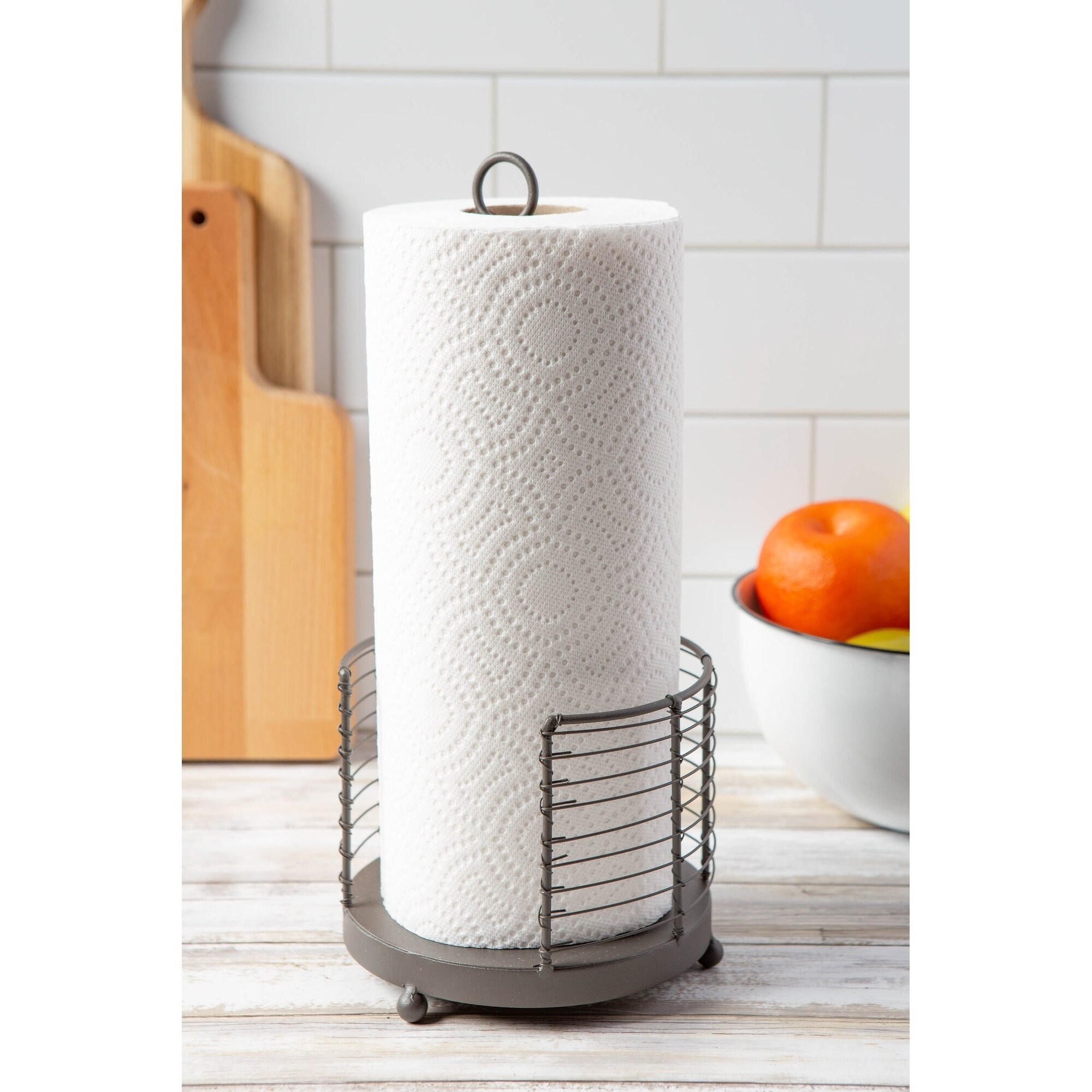 Chicken Wire Paper Towel Holder