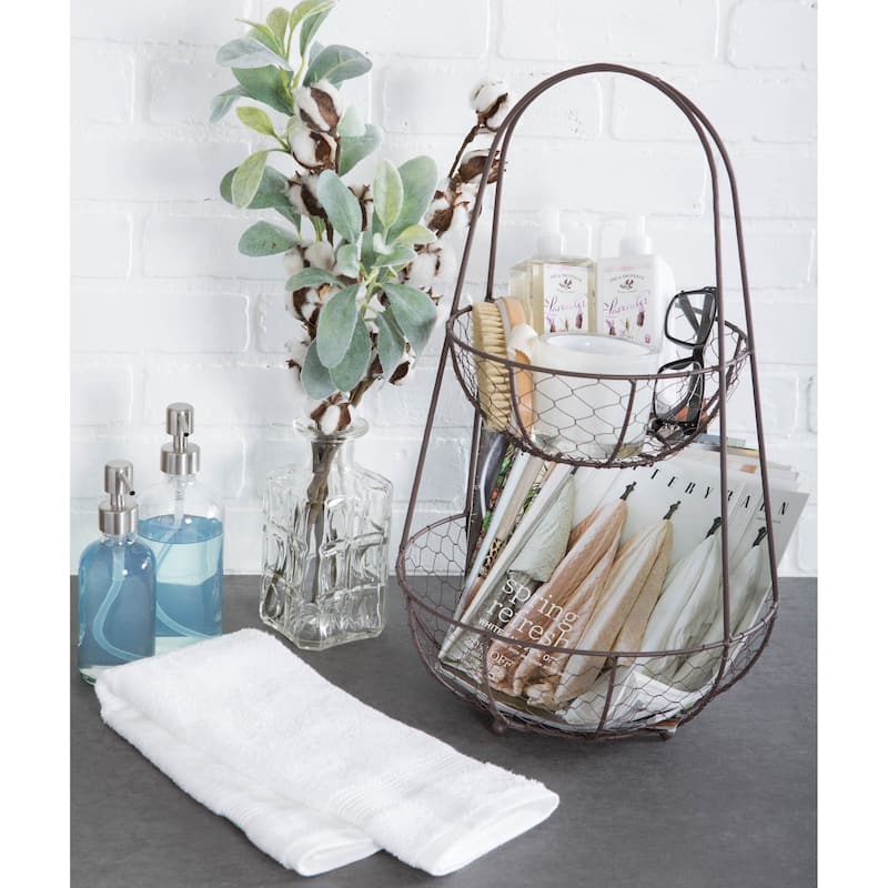 DII Chicken Wire Tiered Stand