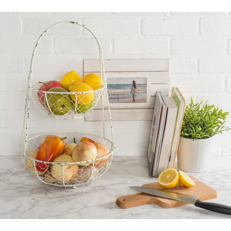 DII Chicken Wire Tiered Stand